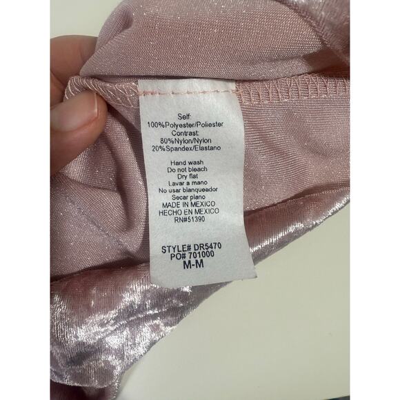 NWT Velvet Slip Dress Size‎ M Romantic Feminine 90s Y2K Club Nightlife Sexy Pj's - Picture 8 of 9